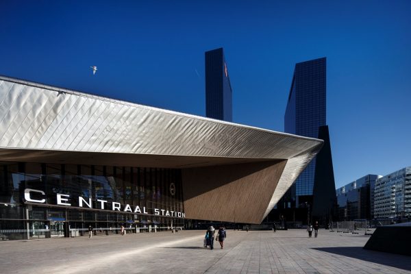 Centraal station achtergrond glas-design-centraal rotterdam